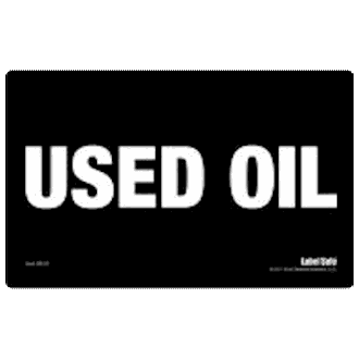 Aufkleber - Used Oil